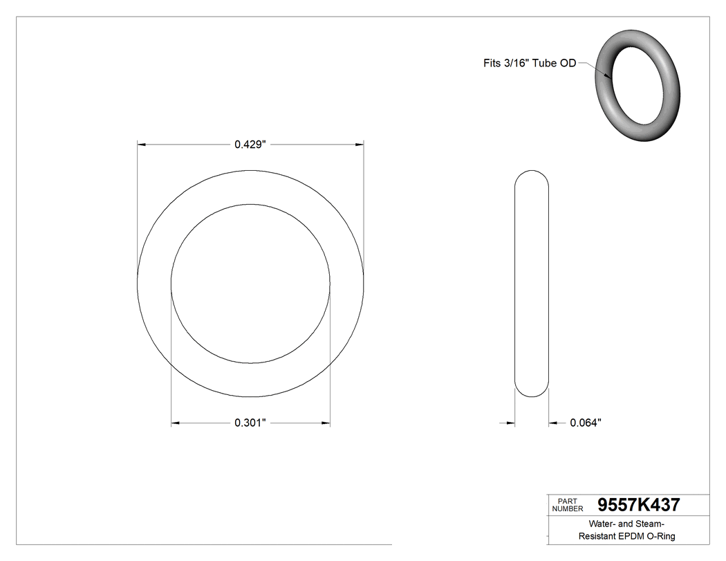 Technical drawing - 9557K437